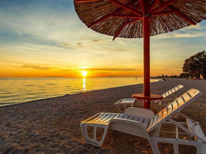 Premium Mobile Home In Novalja Bagian luar foto